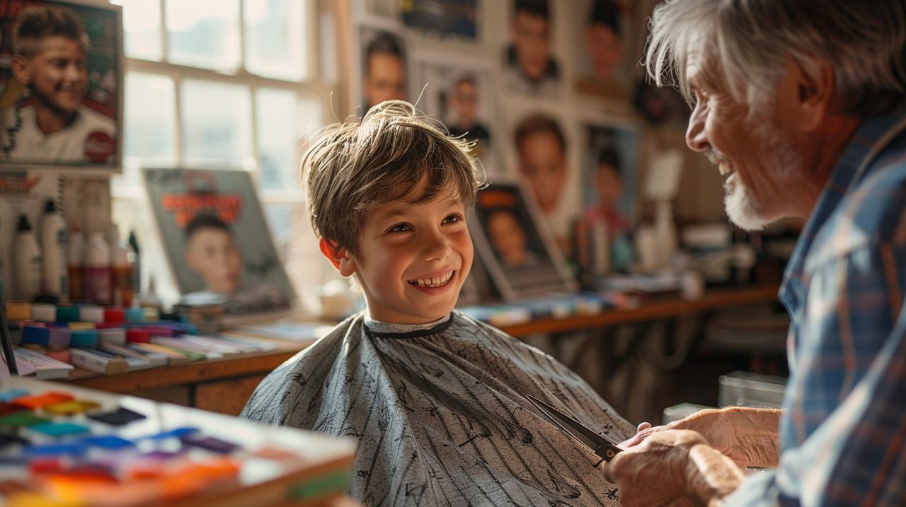 Idées de coupe de cheveux pour garçon de 8 ans